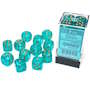 Borealis 16mm D6  Luminary Dice Block (12 dice)