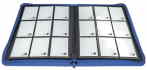 Binder: PRO  9-Pocket Zippered Vivid- Blue