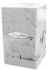 Ultra Pro: Marble Satin Tower - White & Black