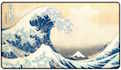 Ultra Pro: The Great Wave off Kanagawa Black Stitched Playmat