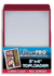 Ultra Pro Red Border Top Loader(25ct, 35pt)