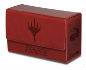 Ultra Pro Deckbox: Flip MTG- Galaxy Mana Dual Flip Red AW4369