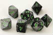 7-Die Set Gemini: Black-Grey/Green