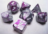 7-Die Set Gemini: Purple-Steel/White