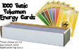 1000 Assorted Basic Energy Cards
