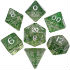 7-Die Set Ethereal: Green/White