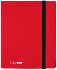 Ultra Pro Binder: PRO 9-Pocket Eclipse- Apple Red