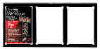 One-Touch: Magnetic UV 35pt 3-Card Black Border