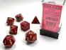 7-Die Set Vortex Burgundy/Gold