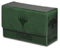 Ultra Pro Deckbox: Flip MTG- Galaxy Mana Dual Flip Green AW4370